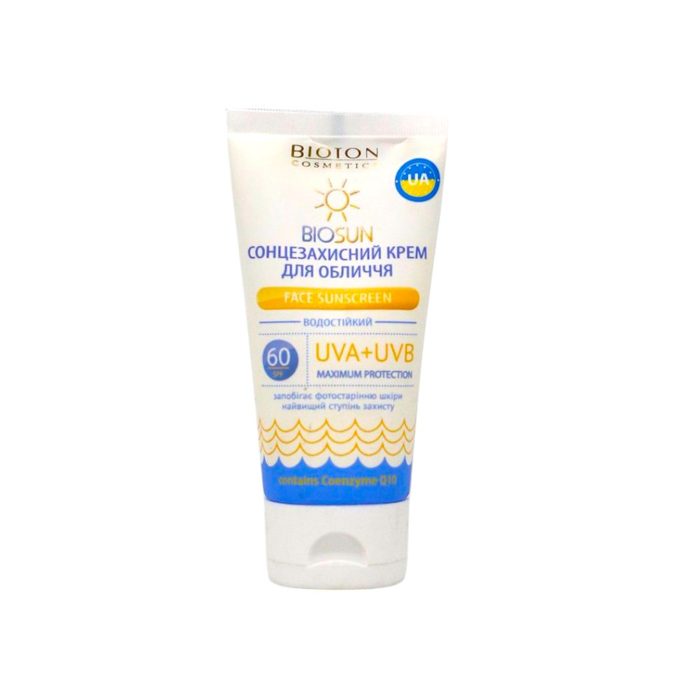 Biosun Cонцезахисний крем для обличчя SPF 60 50 мл